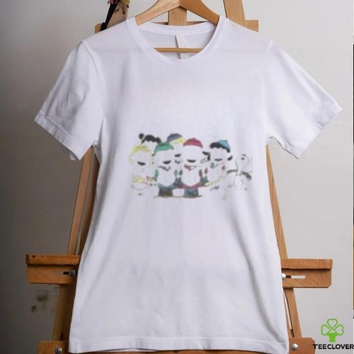 Charlie Brown And Friends Singing Merry Christmas Shirt