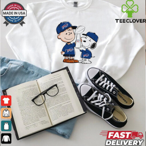 Charlie Brown And Snoopy Buffalo Bills Champions shirt