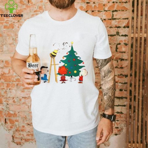 Charlie Brown And Snoopy Christmas Shirt, Charlie Brown Christmas Tree