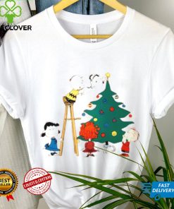 Charlie Brown And Snoopy Christmas Shirt, Charlie Brown Christmas Tree