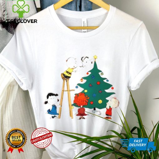 Charlie Brown And Snoopy Christmas Shirt, Charlie Brown Christmas Tree