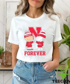 Charlie Brown And Snoopy Nebraska Cornhuskers Forever Not Just When We Win Shirt
