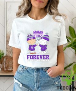Charlie Brown And Snoopy Sacramento Kings Forever Not Just When We Win Shirt