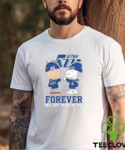 Charlie Brown And Snoopy Utah Jazz Forever Not Just When We Win Shirt