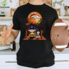 Charlie Brown And Snoopy Watching Denver Broncos Halloween T Shirt