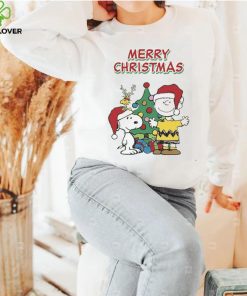 Charlie Brown Christmas T hoodie, sweater, longsleeve, shirt v-neck, t-shirt Charlie Brown With Snoopy Merry Xmas_Classic Shirt_Shirt pwbqG