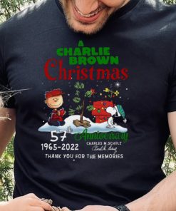 Charlie Brown Christmas T shirt Snoopy And Charlie Brown Christmas 56th Anniversary Charles M.schulz