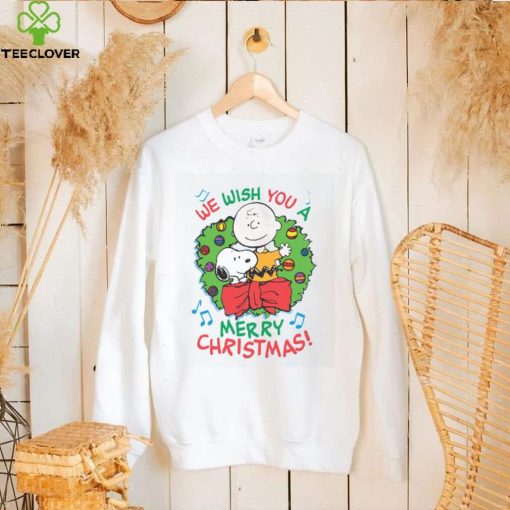Charlie Brown Christmas T shirt We Wish You A Merry Christmas