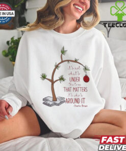 Charlie Brown Christmas Tree Quote T Shirt