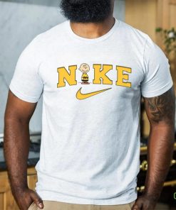 Charlie Brown Nike Swoosh shirt