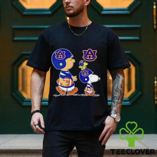 Charlie Brown Snoopy And Woodstock Auburn Tigers Football shirt
