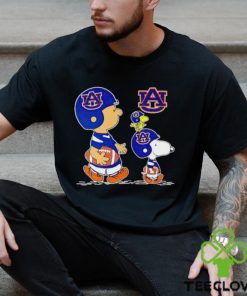Charlie Brown Snoopy And Woodstock Auburn Tigers Football shirt
