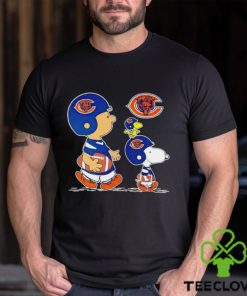 Charlie Brown Snoopy And Woodstock Chicago Bears Football shirt
