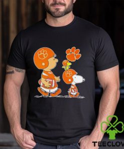 Charlie Brown Snoopy And Woodstock Clemson Tigers Football shirt