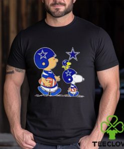 Charlie Brown Snoopy And Woodstock Dallas Cowboys Football shirt