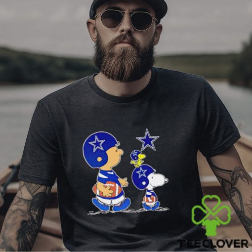 Charlie Brown Snoopy And Woodstock Dallas Cowboys Football shirt