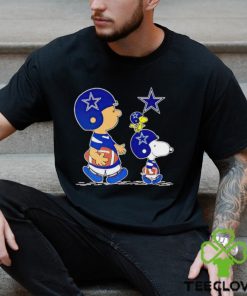 Charlie Brown Snoopy And Woodstock Dallas Cowboys Football shirt