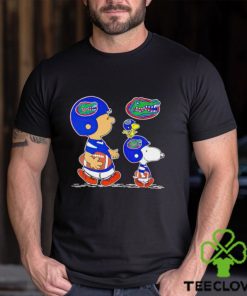 Charlie Brown Snoopy And Woodstock Florida Gators Football shirt