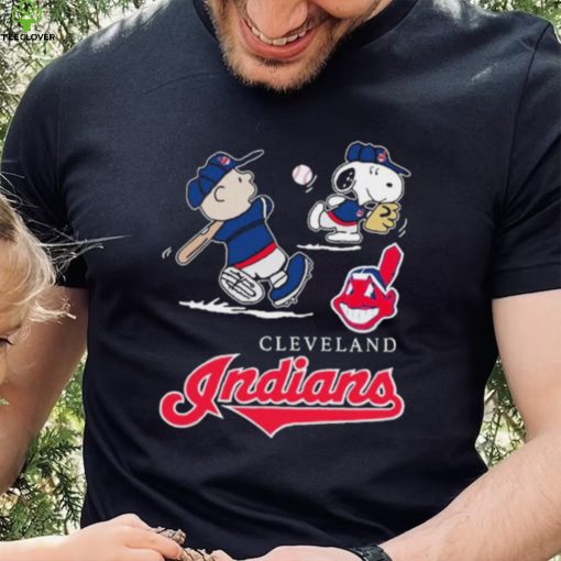 Charlie Brown Snoopy Cleveland Indians Shirt