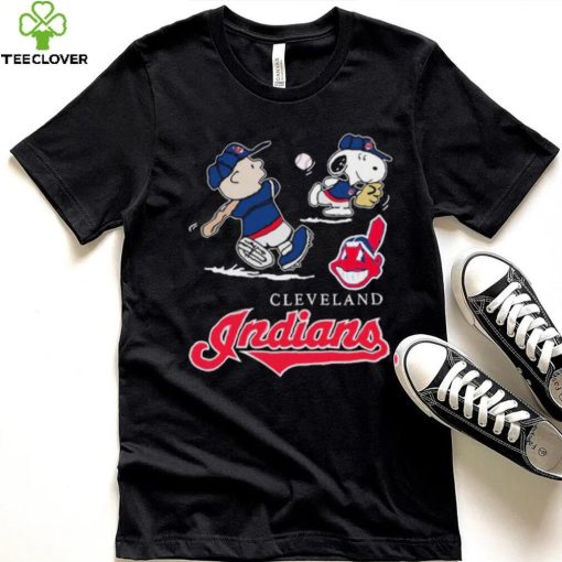 Charlie Brown Snoopy Cleveland Indians Shirt