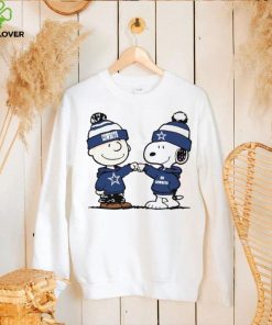 Charlie Brown and Snoopy NFL Dallas Cowboys football go Cowboys cartoon shirt