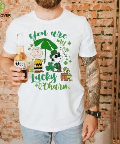 Charlie Brown and Snoopy you are my lucky charm St. Patrick’s Day hoodie, sweater, longsleeve, shirt v-neck, t-shirt