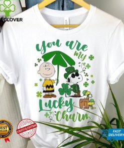 Charlie Brown and Snoopy you are my lucky charm St. Patrick’s Day hoodie, sweater, longsleeve, shirt v-neck, t-shirt