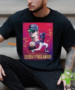 Charlie Condon Is The First Player In Georgia Baseball History To Win The Golden Spikes Award Vintage T Shirt