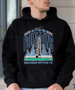 Charlie Hustle Brewmasters Boulevard Hit it to the Fountains Shirt