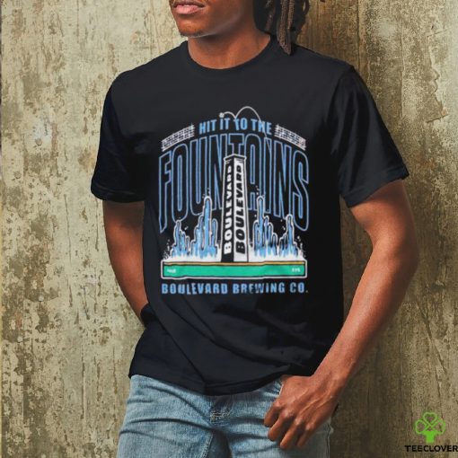 Charlie Hustle Brewmasters Boulevard Hit it to the Fountains Shirt