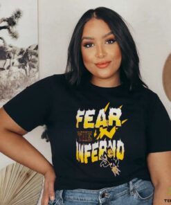 Charlie Hustle Maroon Arizona State Sun Devils Fear The Inferno T Shirt