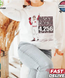 Charlie Hustle Pete Rose Three Time World Champions Rookie Of The Year National League MLB Signature t shirt
