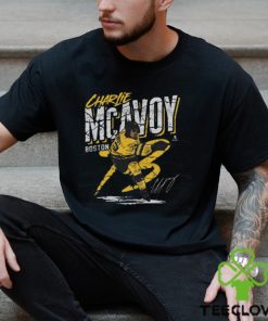 Charlie McAvoy Boston Crack WHT SHIRT