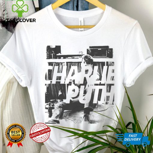 Charlie Puth Record Collection Slim Fit Charlie Puth Style Shirt