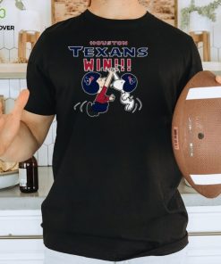 Charlie Snoopy High Five Houston Texans Win Shirt