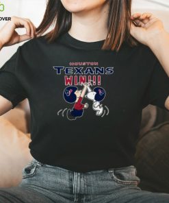Charlie Snoopy High Five Houston Texans Win Shirt
