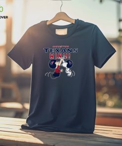 Charlie Snoopy High Five Houston Texans Win Shirt