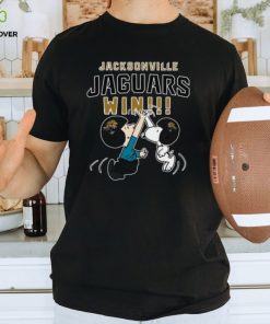 Charlie Snoopy High Five Jacksonville Jaguars Win Shirt