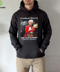 Charlie Watts Signature Thank You For The Memories 1941 2021 Shirt