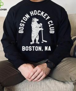 Charlie wearing boston hockey club boston ma shirt 2 Charlie wearing boston hockey club boston ma shirt