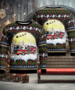 Charlotte County, Florida, Charlotte County Fire Department Christmas Ugly Sweater 3D