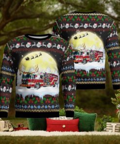 Charlotte County, Florida, Charlotte County Fire Department Christmas Ugly Sweater 3D