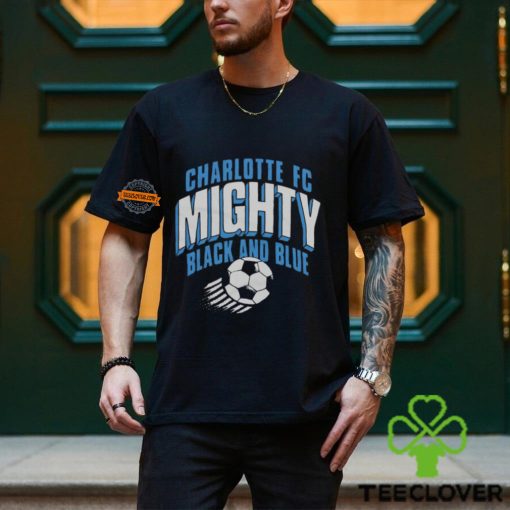 Charlotte Fc Mighty Black And Blue Shirt