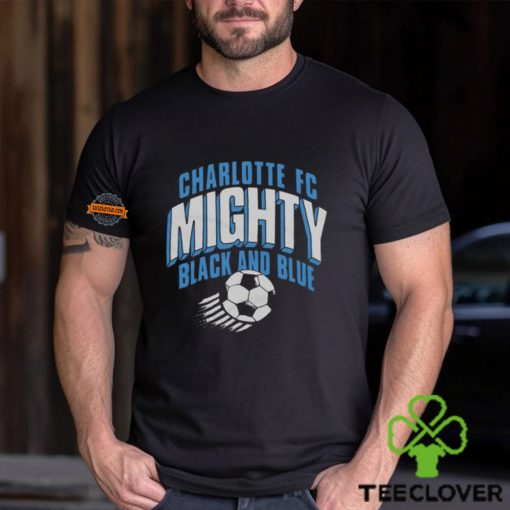 Charlotte Fc Mighty Black And Blue Shirt
