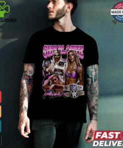 Charlotte Flair Retro Collage T Shirt