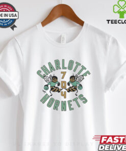 Charlotte Hornets 704 logo shirt