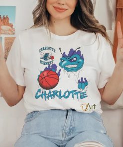 Charlotte Hornets 90s Vintage Basketball shirt 2 Charlotte Hornets 90s Vintage Basketball shirt