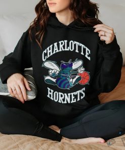 Charlotte Hornets Hardwood Classics Retro Logo Shirt