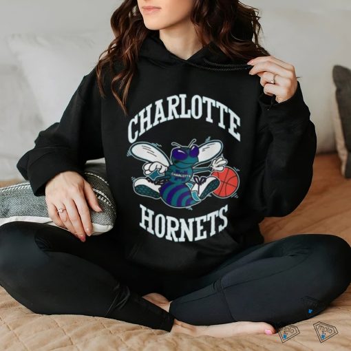 Charlotte Hornets Hardwood Classics Retro Logo Shirt