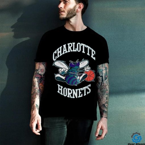 Charlotte Hornets Hardwood Classics Retro Logo Shirt